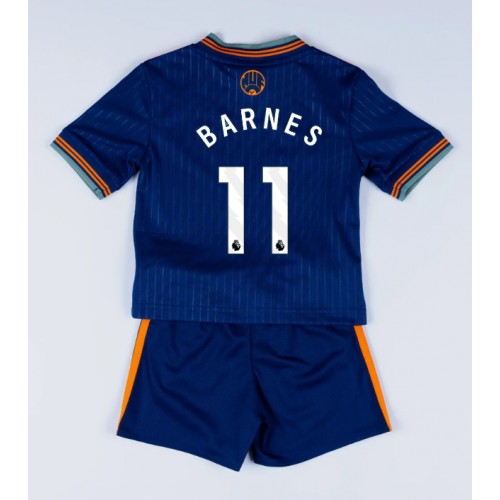 Newcastle United Harvey Barnes #11 Terza Maglia Bambino 2025-26 Manica Corta (+ Pantaloni corti)
